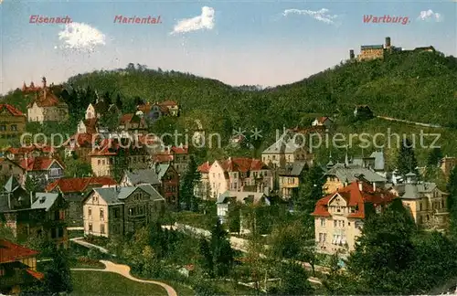 AK / Ansichtskarte Eisenach Mariental Wartburg 