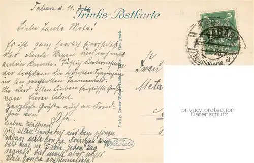 AK / Ansichtskarte Tabarz Blick in den Lauchagrund Tabarz