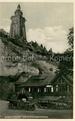 AK / Ansichtskarte Kyffhaeuserdenkmal Burgswirtschaft Kyffhaeuserdenkmal
