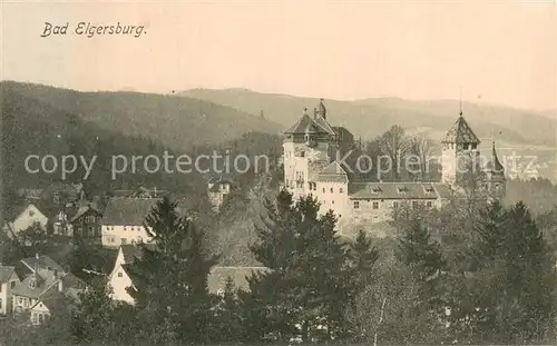 AK / Ansichtskarte Bad_Elgersburg Schloss Bad_Elgersburg