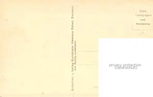 AK / Ansichtskarte Eisenach Teilansicht mit Kirche 