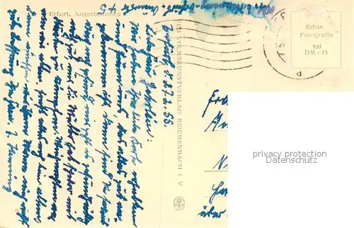 AK / Ansichtskarte Erfurt Angerbrunnen Erfurt