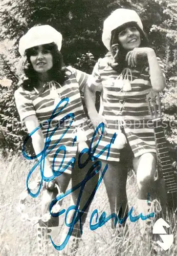 AK / Ansichtskarte Bietigheim Bissingen Die Heika Sisters Heidi und Karin Bietigheim Bissingen