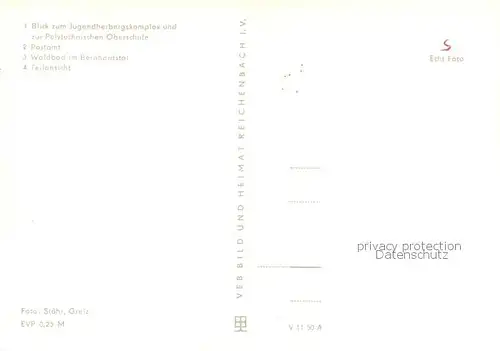 AK / Ansichtskarte Neuhaus_Rennweg Jugendherbergskomplex Polytech Oberschule Postamt Waldbad im Bernhardstal Panorama Neuhaus Rennweg