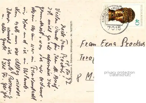 AK / Ansichtskarte Muenchingen Spital Hof Schloss Rathaus Kirche Schule Festhalle Muenchingen