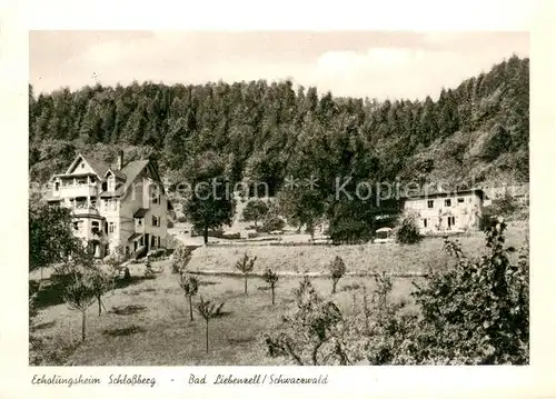 AK / Ansichtskarte Bad_Liebenzell Erholungsheim Schlossberg Bad_Liebenzell