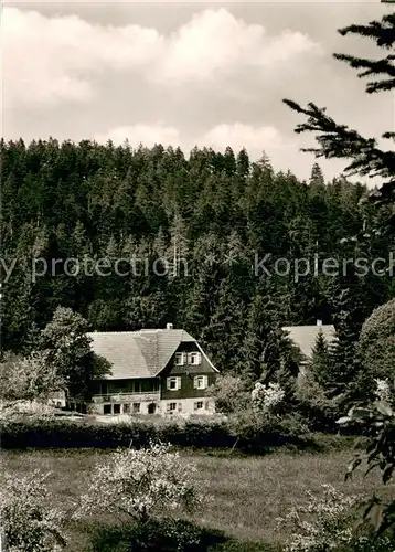 AK / Ansichtskarte Waelde Pension Jaegerhaeusle Waelde