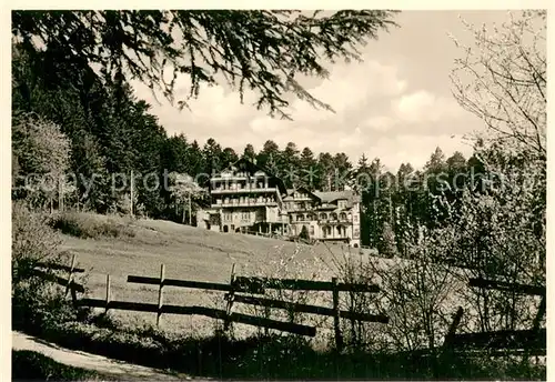 AK / Ansichtskarte Freudenstadt Cafe und Waldhotel Stokinger Freudenstadt
