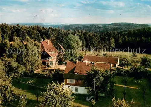 AK / Ansichtskarte oedenwald Schwarzwaldgasthof und Pension Adrionshof Fliegeraufnahme oedenwald