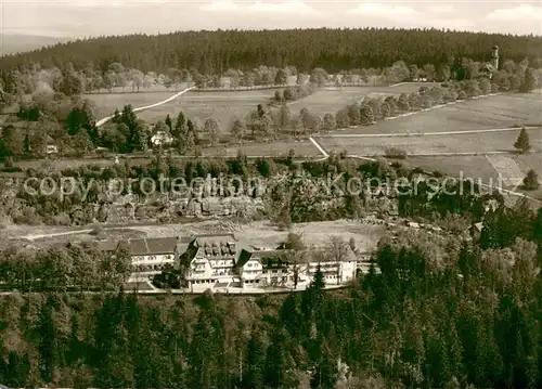 AK / Ansichtskarte Freudenstadt Hotel Waldeck Fliegeraufnahme Freudenstadt