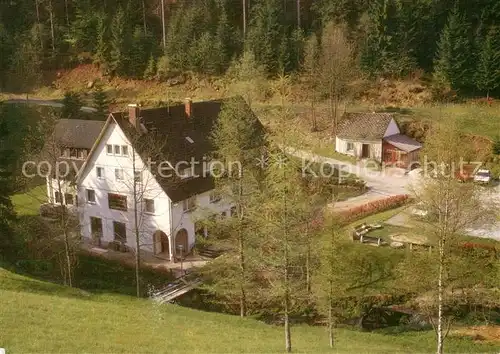 AK / Ansichtskarte Besenfeld Erholungsheim Schwarzwaldmuehle Fliegeraufnahme Besenfeld
