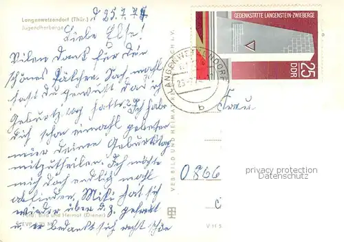 AK / Ansichtskarte Langenwetzendorf Jugendherberge Langenwetzendorf