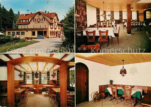 AK / Ansichtskarte Schoenmuenzach Gasthof Pension Mohren Gastraeume Schoenmuenzach