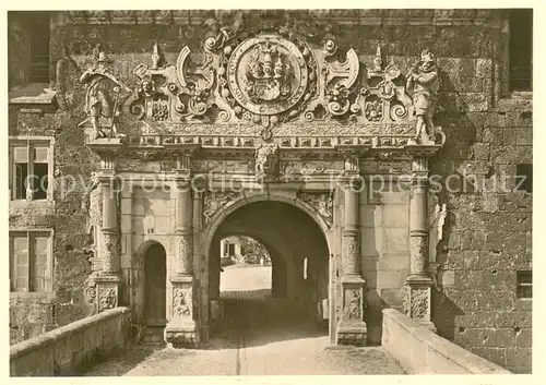 AK / Ansichtskarte Tuebingen aeusseres Schlossportal Tuebingen