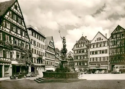 AK / Ansichtskarte Tuebingen Marktbrunnen Tuebingen