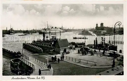 AK / Ansichtskarte Amsterdam__NL Haven het JJ 