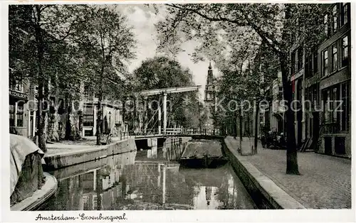 AK / Ansichtskarte Amsterdam__NL Groenburgwal 
