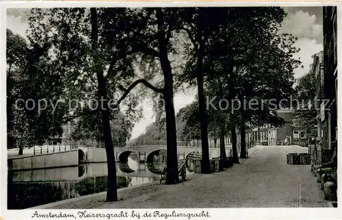 AK / Ansichtskarte Amsterdam__NL Keizersgracht bij de Reguliersgracht 