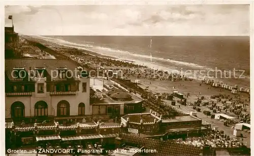 AK / Ansichtskarte Zandvoort_Holland Panorama vanaf de Watertoren Zandvoort_Holland