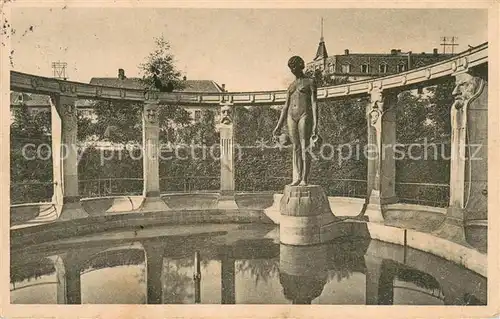 AK / Ansichtskarte Karlsruhe_Baden Stephansbrunnen Karlsruhe_Baden