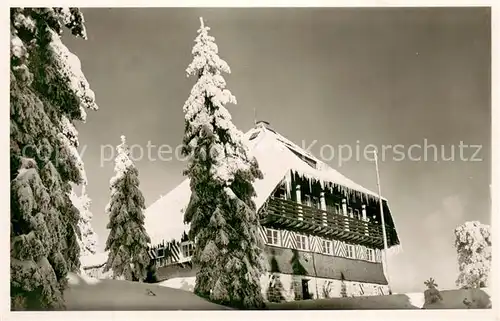 AK / Ansichtskarte Ottenhoefen_Schwarzwald Darmstaetter Huette Ottenhoefen Schwarzwald