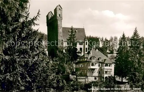 AK / Ansichtskarte Berneck_Altensteig Schloss Berneck_Altensteig