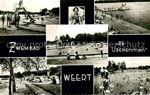 AK / Ansichtskarte Weert__NL Zwembad De Uzerenman Vue partielle 