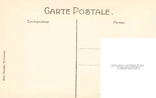 AK / Ansichtskarte Tervueren Museum Tervueren