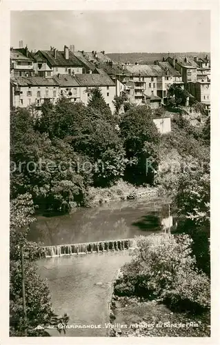 AK / Ansichtskarte Champagnole_39 Vielles maisons au bord de l Ain 