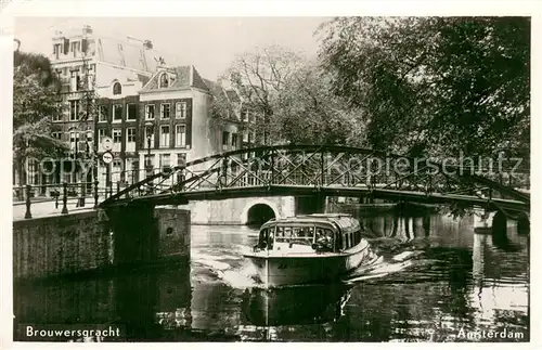 AK / Ansichtskarte Amsterdam__NL Brouwersgracht 