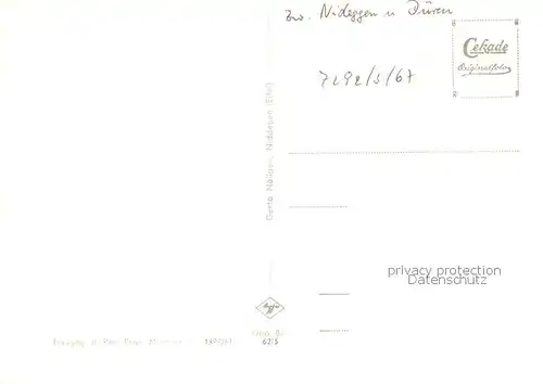 AK / Ansichtskarte Obermaubach mit Stausee Obermaubach