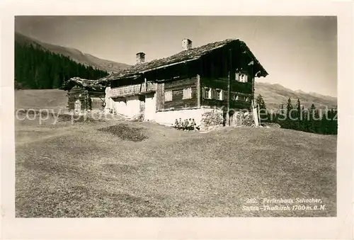 AK / Ansichtskarte Safien_Thalkirch_GR Ferienhaus Schocher 