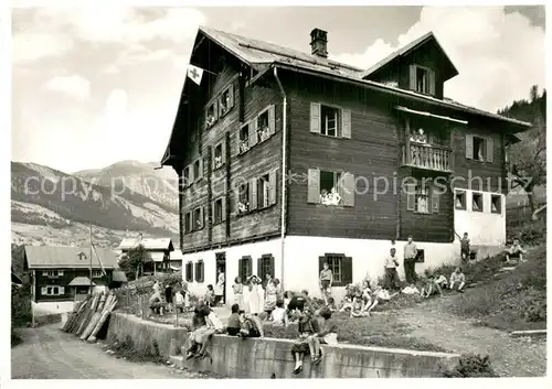 AK / Ansichtskarte Pitasch_GR Hoffnungsbund Ferienlager 