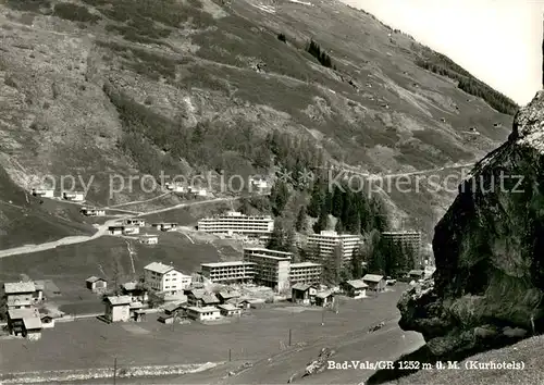 AK / Ansichtskarte Bad_Vals_GR Kurhotels Blick ins Tal Bad_Vals_GR