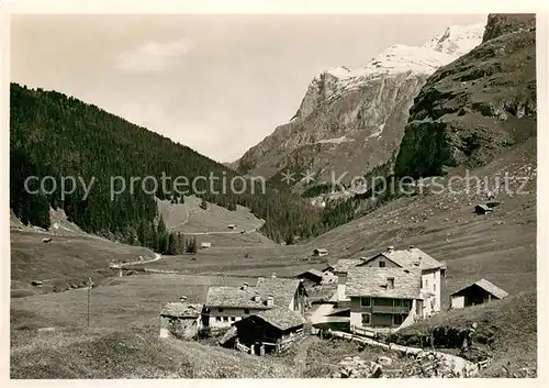 AK / Ansichtskarte Campsut Croet_GR Gasthaus zur Post Alpen 
