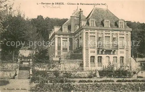 AK / Ansichtskarte Fermaincourt_28_Eure et Loir Chateau Schloss 