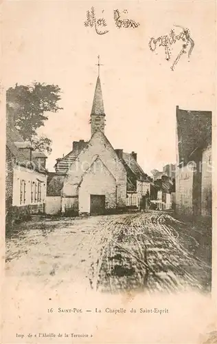 AK / Ansichtskarte Saint Pol de Leon_29_Finistere Chapelle du Saint Esprit 