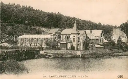 AK / Ansichtskarte Bagnoles de l_Orne Le Lac Bagnoles de l_Orne