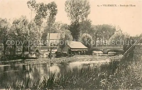AK / Ansichtskarte Villemeux sur Eure_28 Aux bords de l Eure 