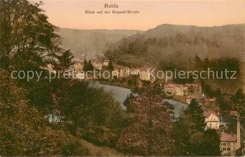 AK / Ansichtskarte Ruhla Knaudt Strasse Ruhla
