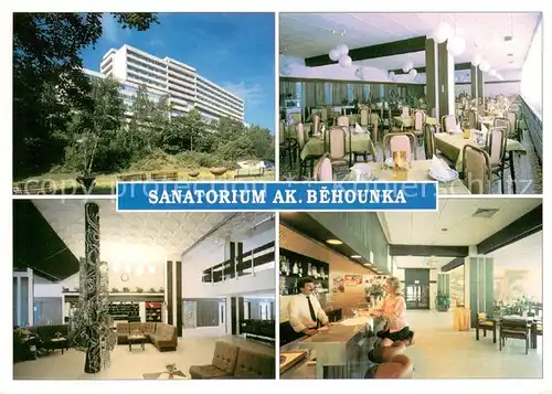AK / Ansichtskarte Jachymov_Sankt_Joachimsthal Sanatorium Ak. Behounka 