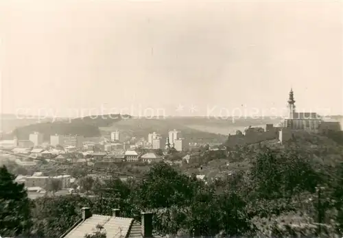 AK / Ansichtskarte Nitra_Slovakia Teilansicht ueber d. Stadt 