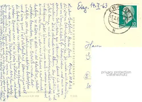 AK / Ansichtskarte Erfurt Pfoertchenbruecke Erfurt