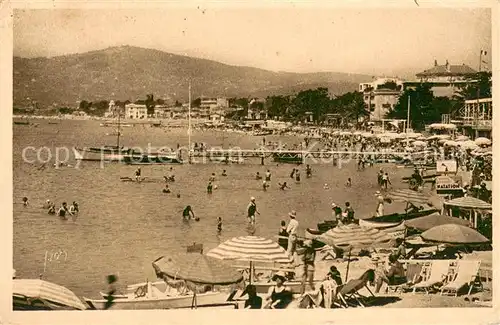 AK / Ansichtskarte Juan les Pins_Antibes_06 La Plage 