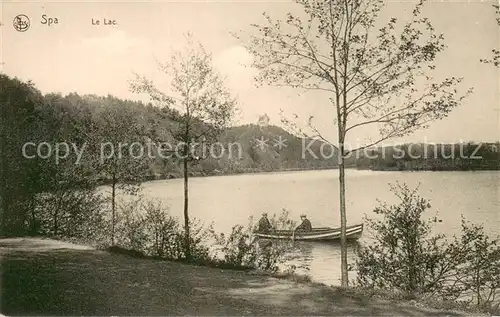 AK / Ansichtskarte Spa_Belgium Le Lac 