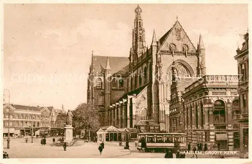 AK / Ansichtskarte Haarlem_NL Groote Kerk 