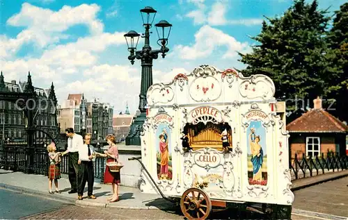 AK / Ansichtskarte Amsterdam__NL Draaiorgel 