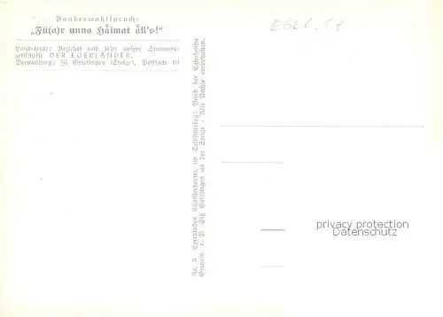 AK / Ansichtskarte Eger__Cheb_Tschechien Musikanten Geige Dudelsack Klarinette 