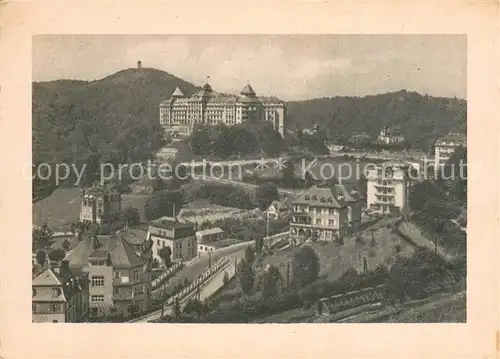 AK / Ansichtskarte Karlsbad_Eger_Karlovy_Vary Villenviertel m Hotel Imperial 