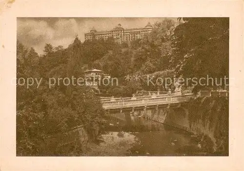 AK / Ansichtskarte Karlsbad_Eger_Karlovy_Vary Gasbad u. Hotel Imperial 